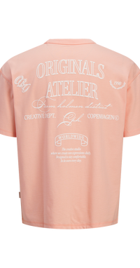 Loose Fit T-Shirt | Light Rose | Jack & Jones®