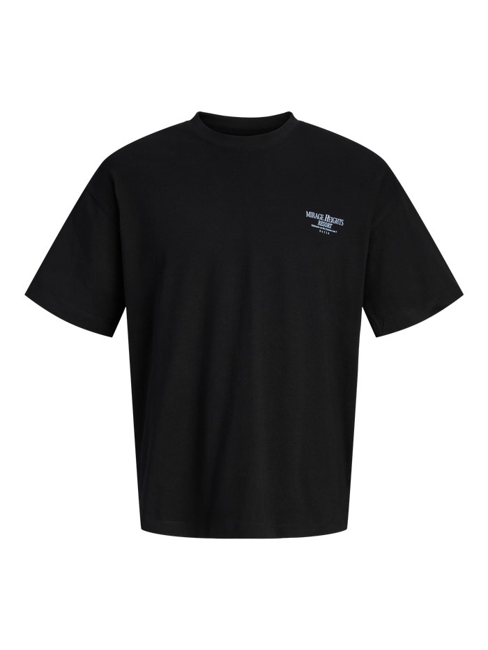 Loose Fit T-Shirt | Black | Jack & Jones® Loose Fit T-Shirt | Black | Jack & Jones®
