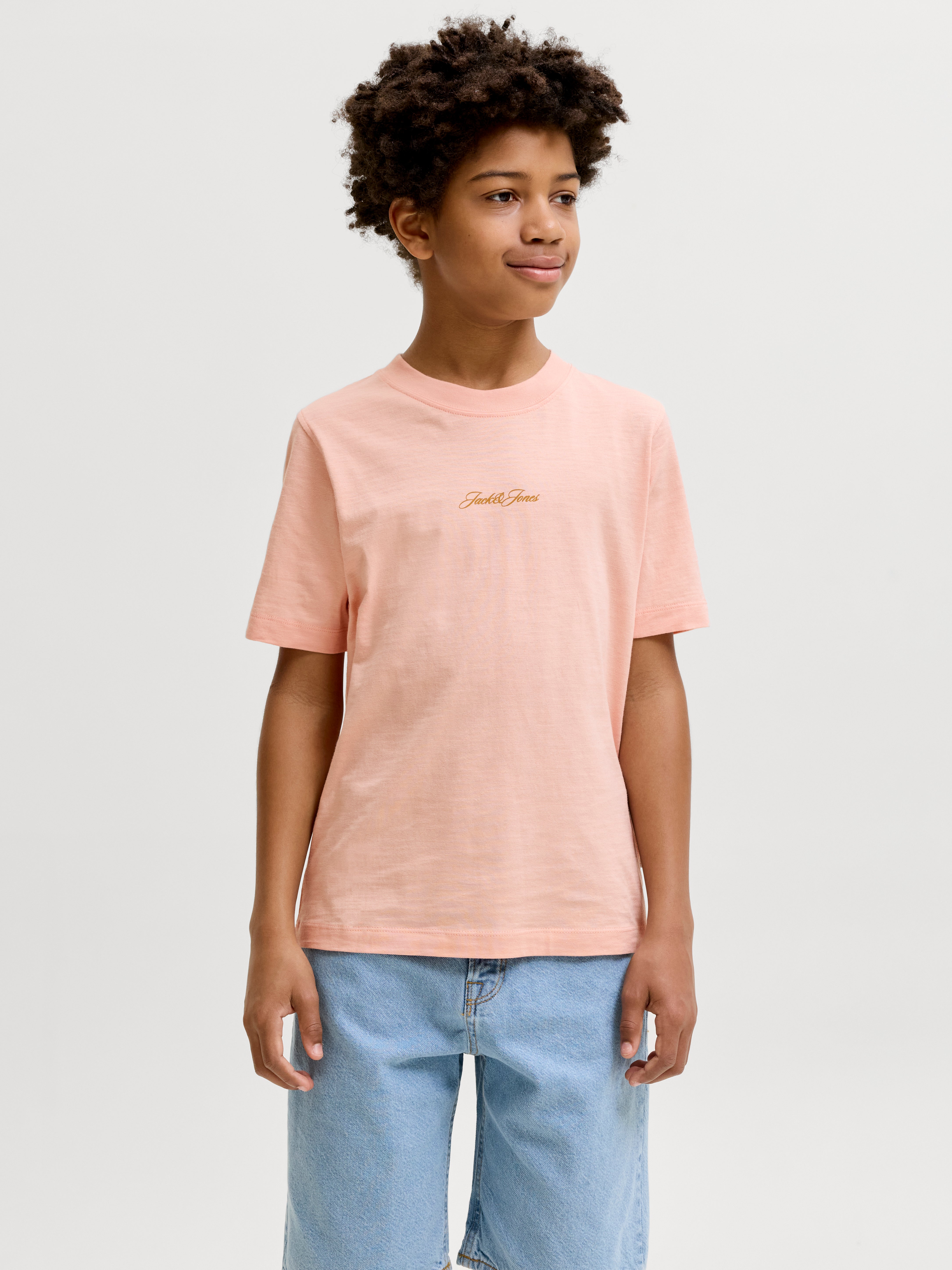 JACK & JONES Junior JJECALEB Varsity TEE SS O-Neck Black 8 Year JACK & JONES Junior JJECALEB Varsity TEE SS O-Neck Black 8 Year