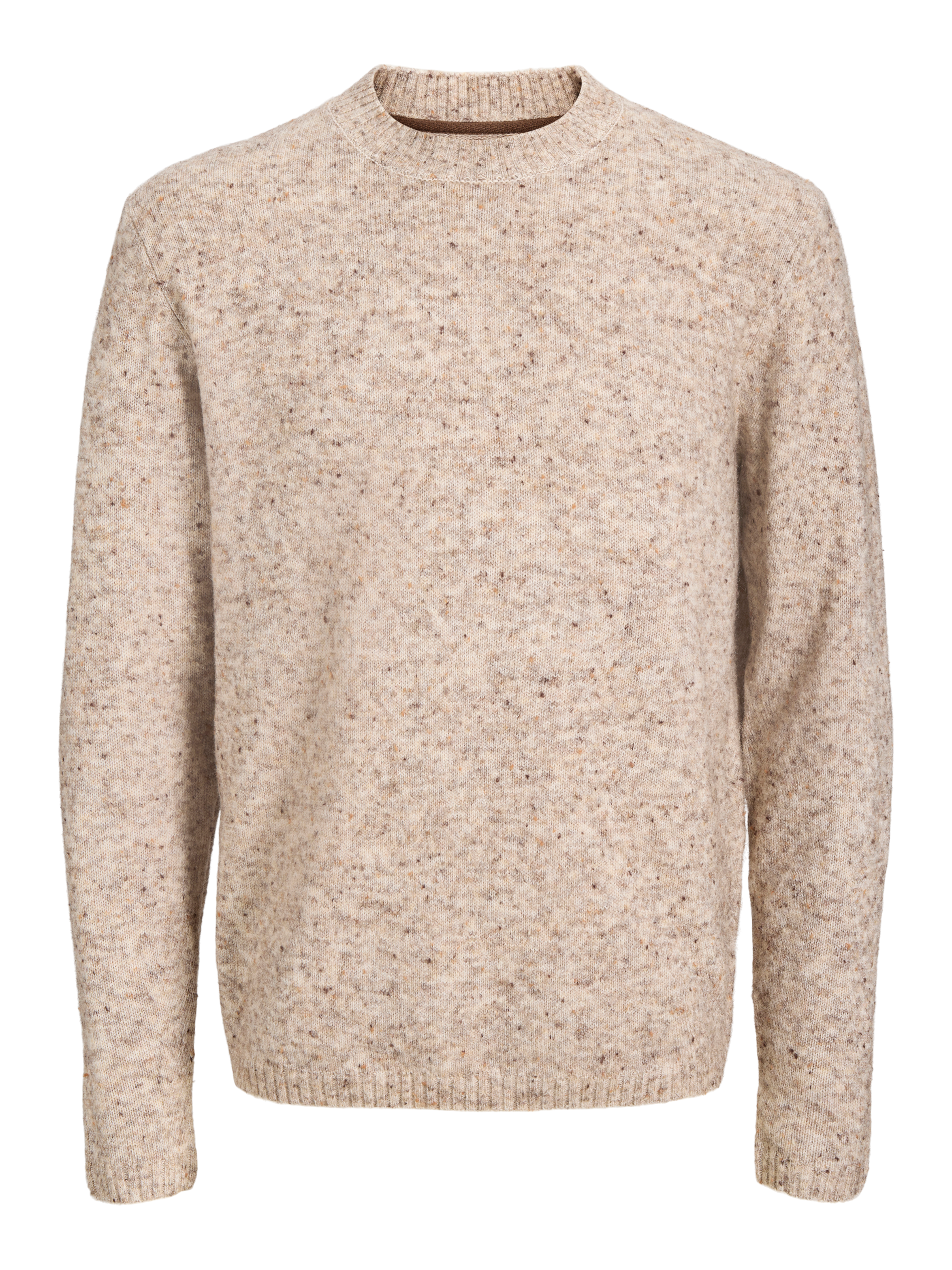 Pullover Coupe régulière Col ras du cou Poignets côtelés Manches montées | Jack & Jones