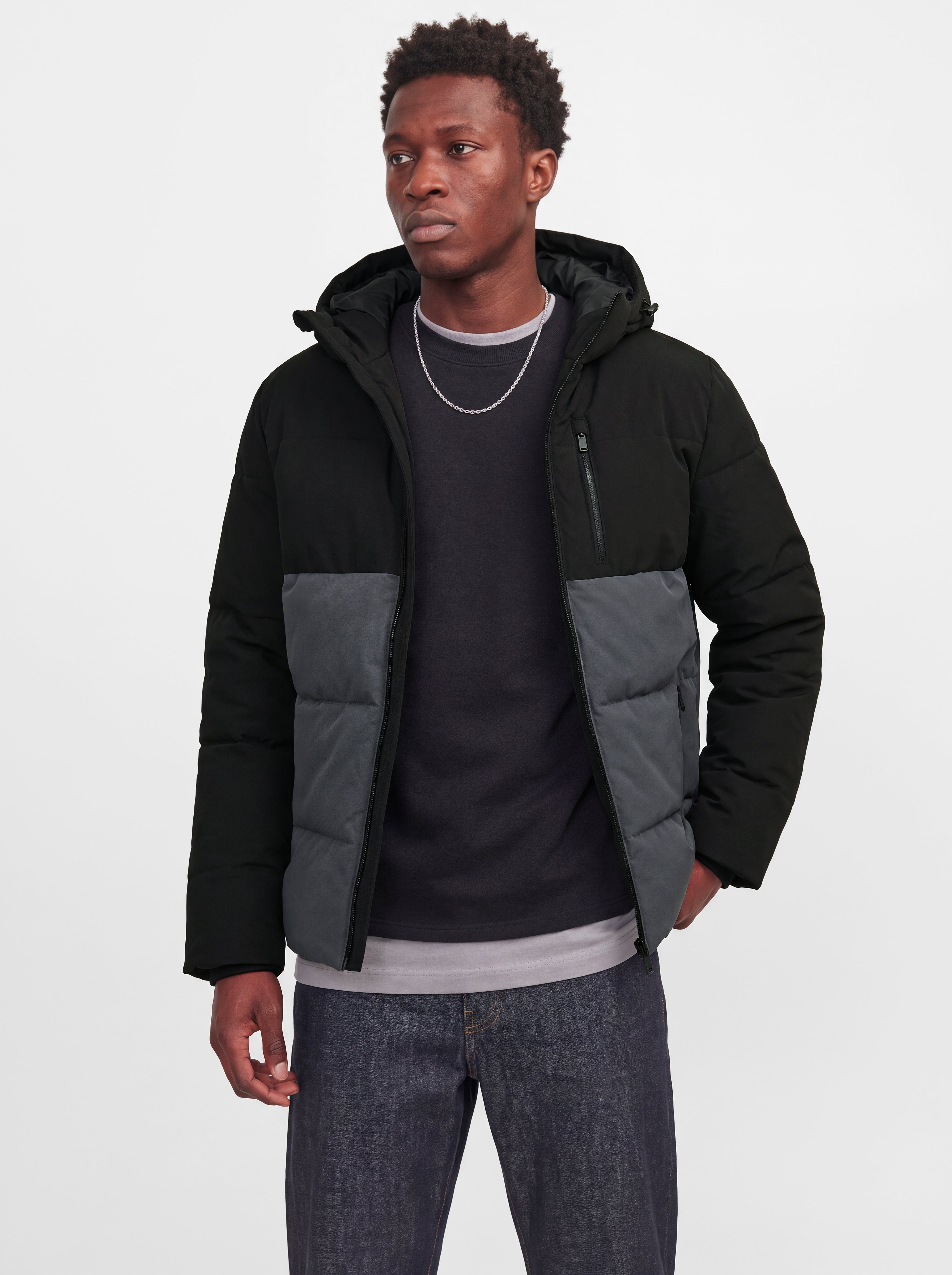 Adjustable hood Puffer jacket | Jack & Jones