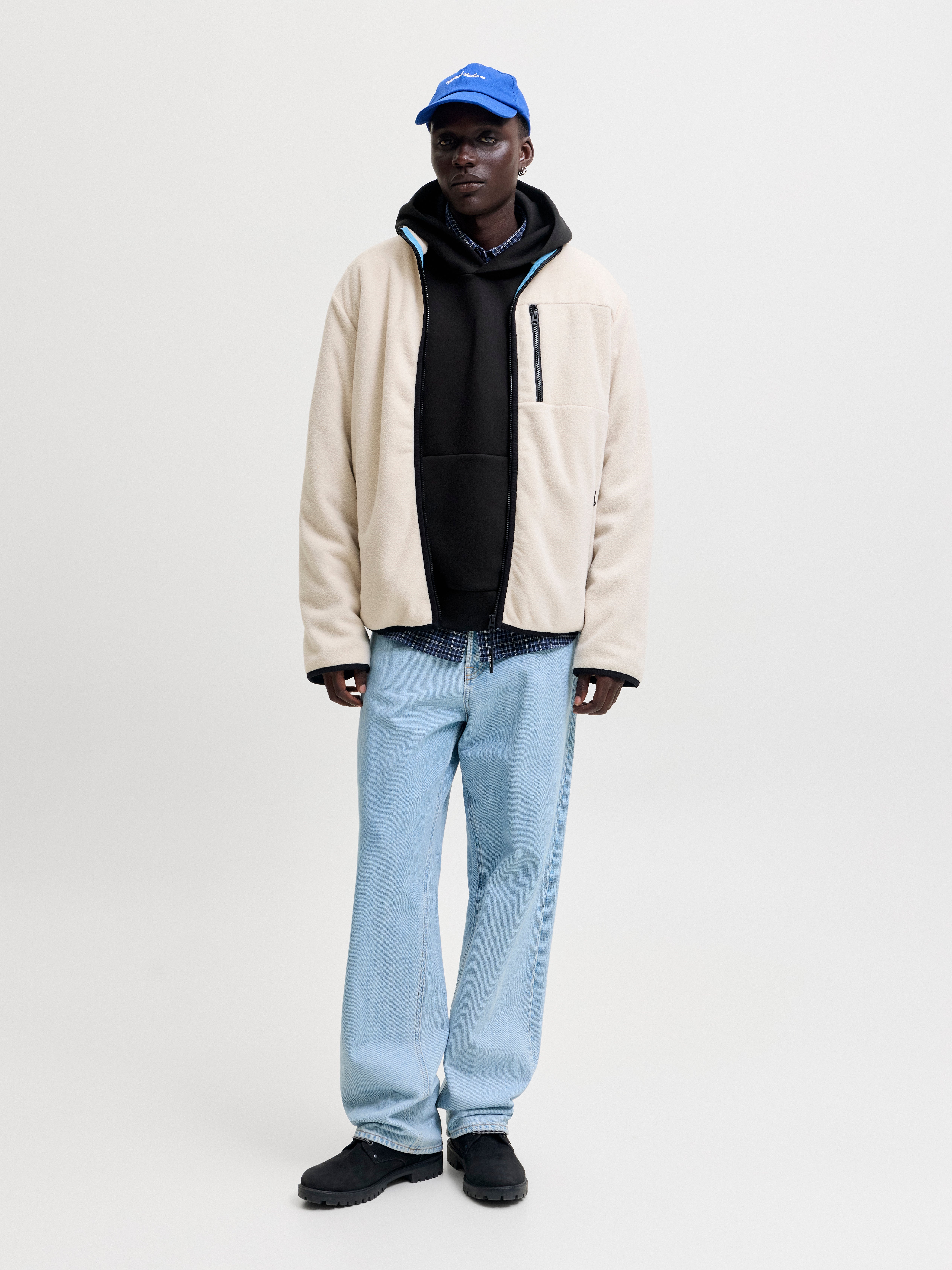 Chandail ouaté à capuchon Barron Coupe ample | Jack & Jones