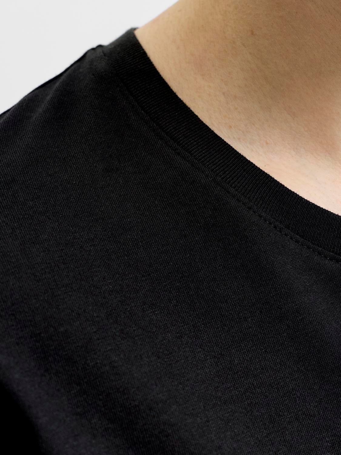 T-shirts Coupe régulière Col rond Manches montées | Jack & Jones