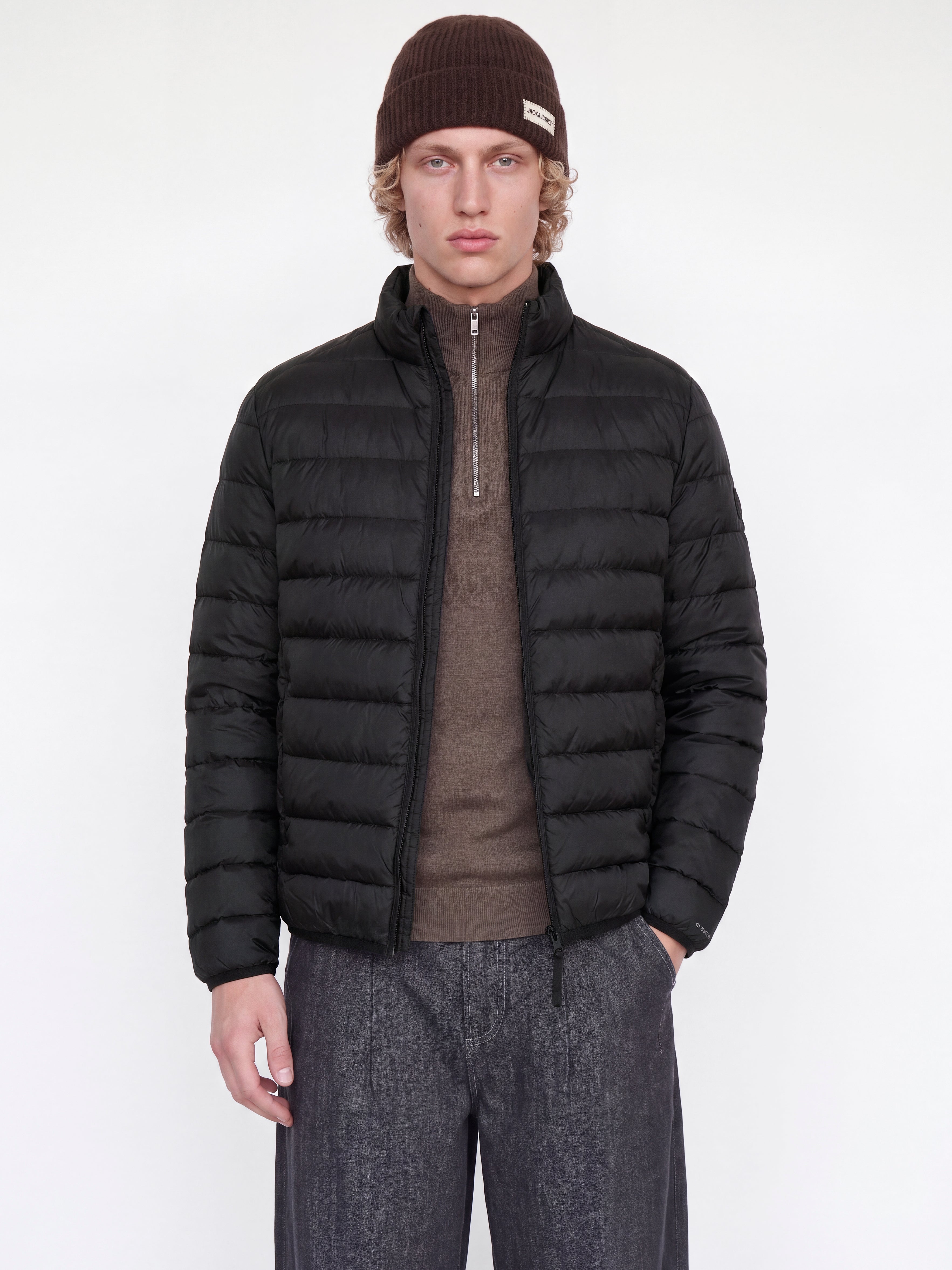 High stand-up collar Quilted Jacket | Jack & Jones