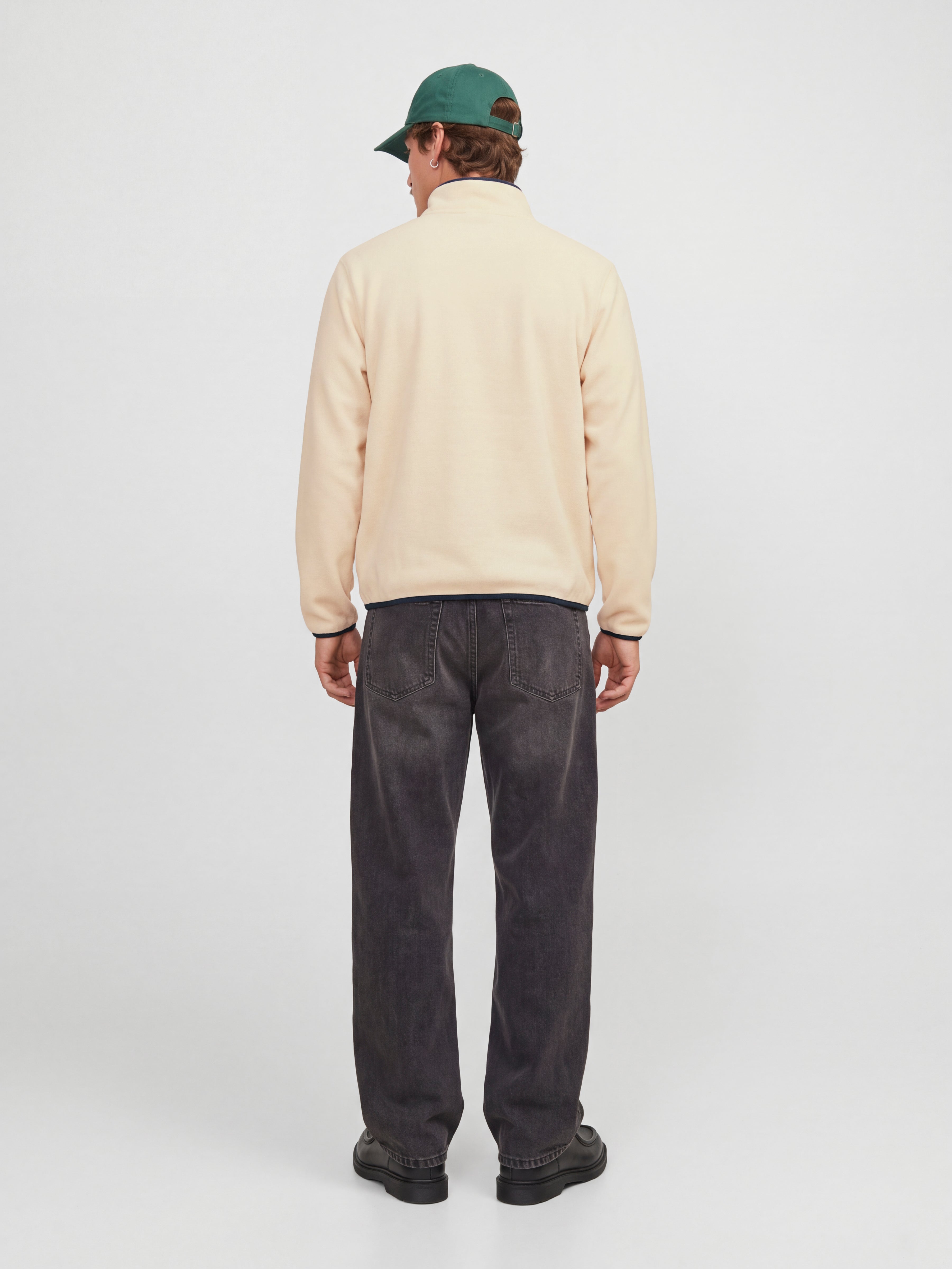Chandail à capuchon Coupe décontractée Col haut Manches montées | Jack & Jones