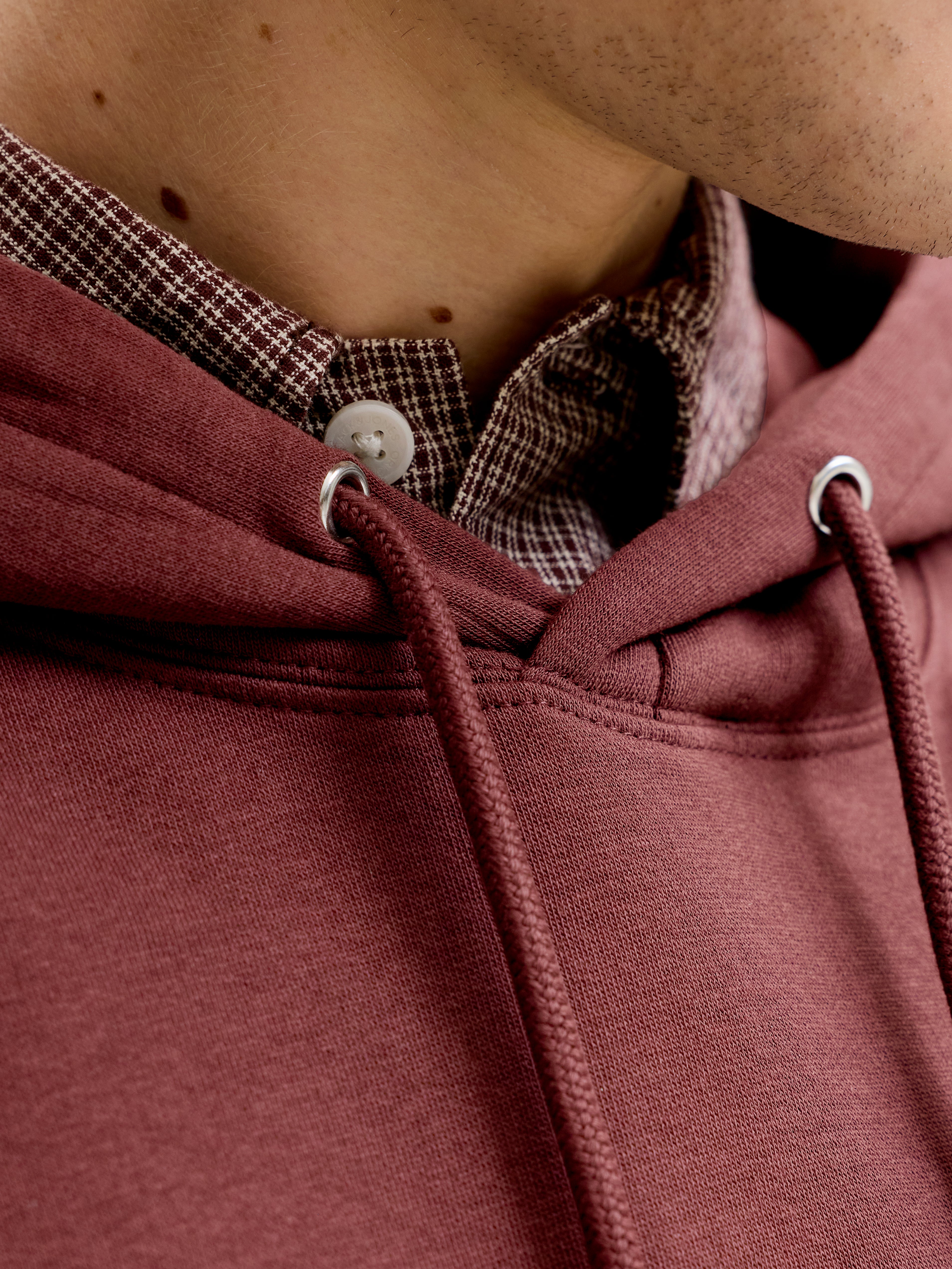 Chandail ouaté à capuchon Coupe décontractée | Jack & Jones