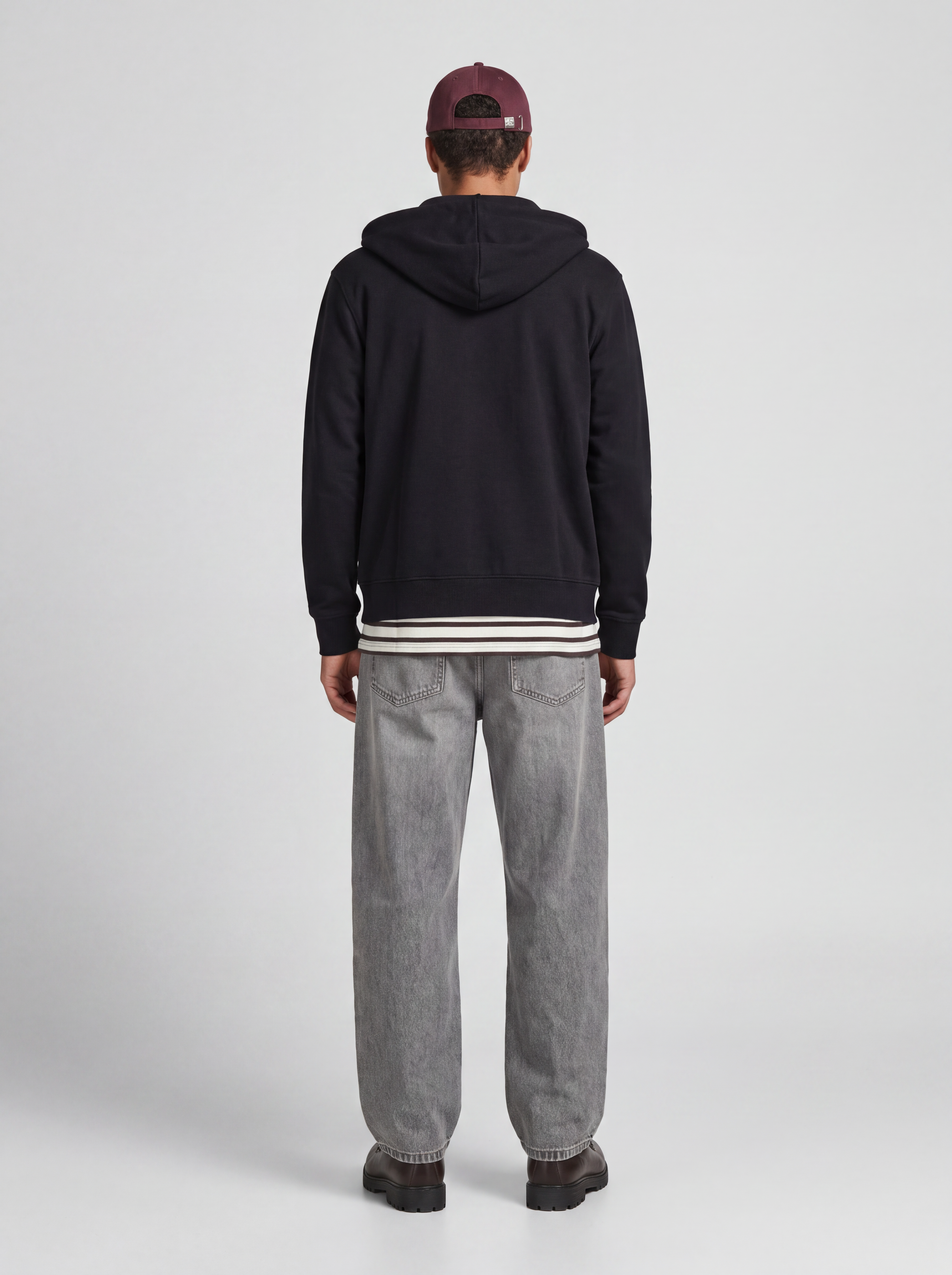 Chandail ouaté à capuchon Coupe décontractée | Jack & Jones