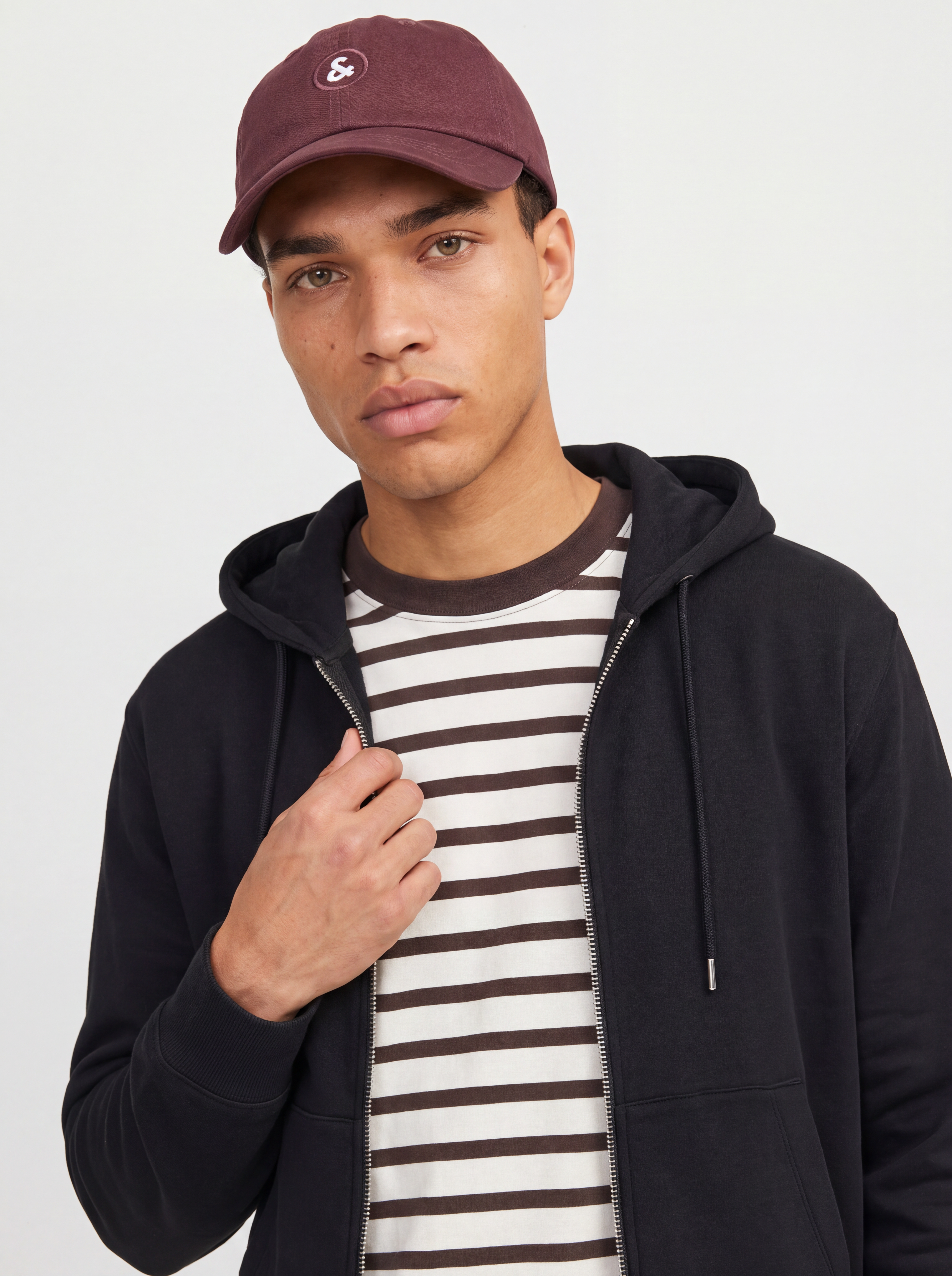 Chandail ouaté à capuchon Coupe décontractée | Jack & Jones