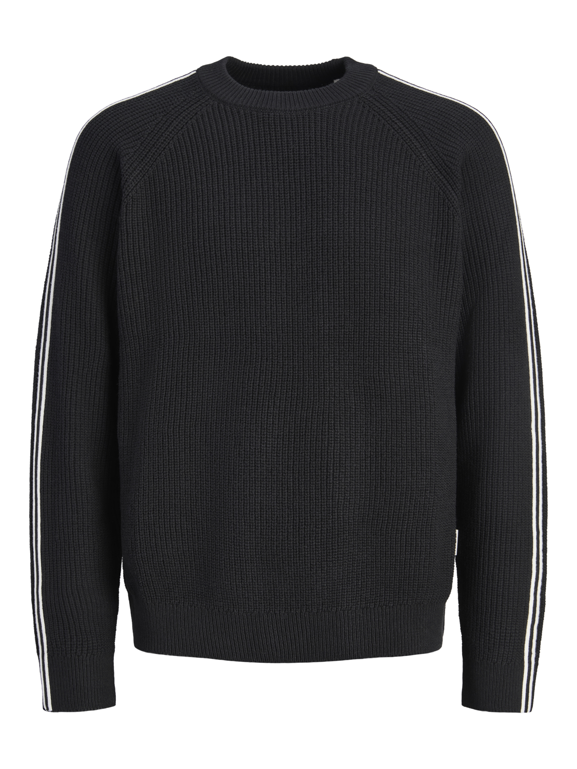 Chandail en tricot Coupe décontractée Col ras du cou Poignets côtelés | Jack & Jones