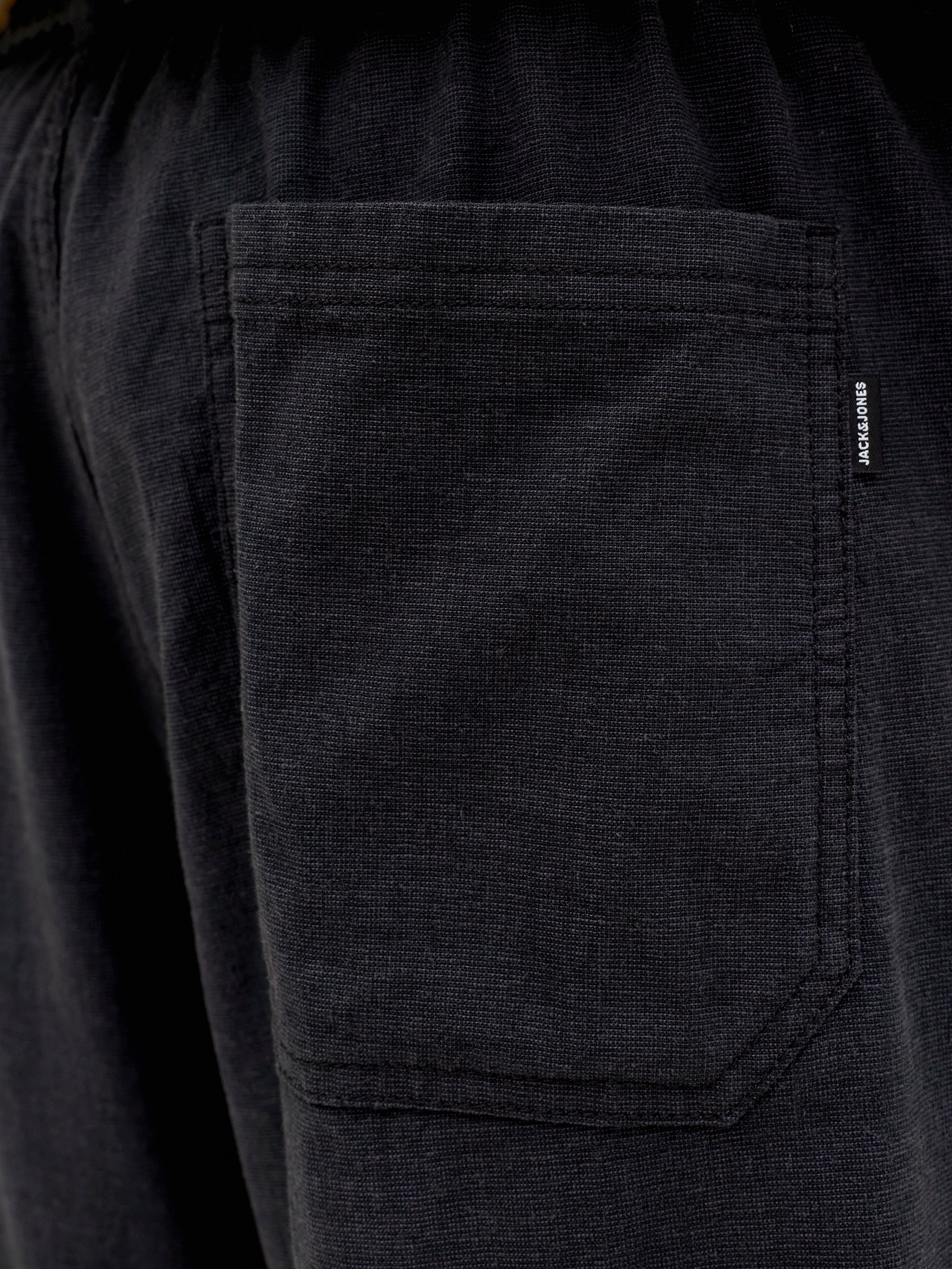 Linen-blend Barrel Fit Pants | Jack & Jones